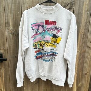 Vintage Ron Droog Racing Crewneck sweatshirt Size XL